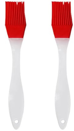 2 st silikonbakborstar – 20 cm kök pastry borste – silikonpensel kök – bakpensel silikonborste – pensel bakning, silikonpastry borste, pysselborstset, grillborste borste, matlagning bakning borste set