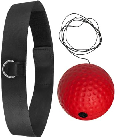 Generico Palline riflesse per Allenamento di Boxe, Palline di Reazione per Allenamento di Boxe, Set di Palline React con Fascia per da per Bambini, Attrezzatura per Fitness Indoor