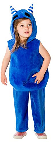 Rubie's Inf Oddbods 3011973-4 Costume Pogo pour enfant Bleu 3-4 ans