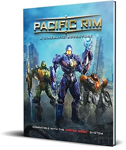 Evil Genius Games Everyday Heroes Pacific Rim Cinematic Adventures Roleplaying Game Blue