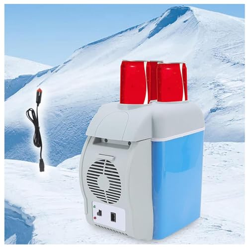 Mini Congelateur Portatif, 7.5L, Voiture 12v,Faible Bruit Congelateur Portatif, Fonction Refroidissement Et Chauffage Mini Glaciere Electrique, RéFrigéRateur Portatif Pour Le Camping