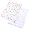40 Pezzi di Carta Velina Colorata a Stella, Origami Stampata per Fiori, Adatta per Compleanni, Feste, Confezioni Regalo di Nozze