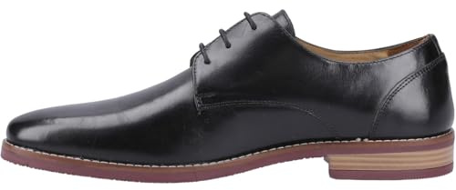 Hush Puppies Herren Lace Up Mike Schnürschuh, Schwarz, 41 EU