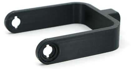 Desk Cookies Microphone Mount for Elgato Wave 3, Boom Arm Attachment, 3/8 Durable Threads, Replaces El Gato mount, (Black)