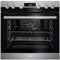 AEG EEB435020M Einbau-Herd/Touch-Bedienung/Grillfunktion/Display mit Uhr/A+