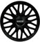 Sparco SPC1496BK Set Wheel Covers Roma 14-inch Black, Pulgadas