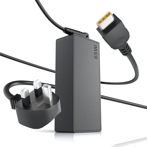Cargador Portatil USB C 65W Universal para Lenovo Thinkpad Yoga, ASUS Zenbook ExpertBook, Macbook Pro/Air, HP Elitebook Spectre, Acer Chromebook, Google, Samsung 20V 3,25A Tipo C Adaptador