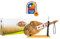 Jamón de Teruel D.O.P. Gran Premier de Aire Sano (7,5-9,5Kg) + jamonero + cuchillo + chaira + estuche
