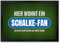 trendaffe - Hier wohnt EIN Schalke-Fan Fußmatte mit Rasen Motiv Fußball Schalke Tor Verein