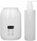 Single Bottle Massage Oil Heater, Touch Control UK Plug 100‑240V Massage Oil Heater Real Time Thermostatic for Cosmetic (White)