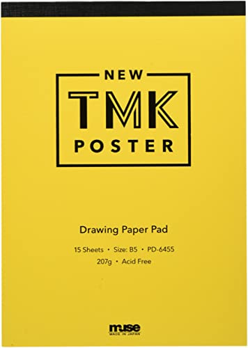 Muse PD-6455 B5 New TMK Poster Pad, 7.1 oz (207 g), B5