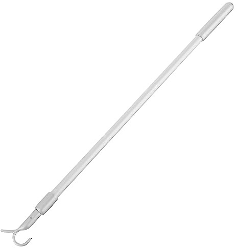 Alipis Asta per tende veneziana asta per tende verticali asta di spinta telescopico asta cieca verticale lunga lega di alluminio ufficio sterzo rotazione asta