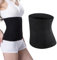 Zouwel Wärmender Taillengürtel Winter Nierenschutzgürtel Elastische weiche Taille Wrap Postpartum Nierengurt Bauchwärmer Unterleib Wärmegürtel Magenwärmer Gürtel Geeignet (Schwarz, ONE Size)