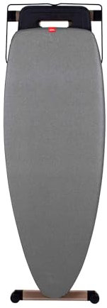 JATA HOGAR HPLA8242 - Tabla de Planchar. Tabla de Planchar Plegable. Altura Regulable. Gran Superficie: 130 x 47 cm. Gran Estabilidad. Funda 100% Algodón. Ligera. para planchas y centros de Planchado