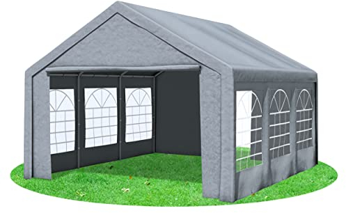 Stabilezelte 4x5m Partyzelt, Classic PRO PE GRAU