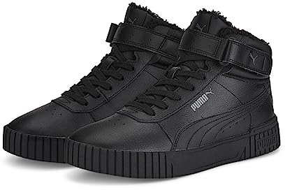 PUMA Damen Carina 2.0 Mid WTR Sneaker, Schwarz (Puma Black Puma Black Dark Shadow), 36 EU