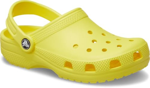 Crocs Unisex Kinder Classic Clog T Clog, Cyber Yellow, 22/23 EU
