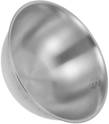 Alipis Ciotola Di Miscelazione Acciaio Inossidabile Contenitore Versatile Per Insalata Pasta e Frutta Alta Stabilità e Resistenza Strumento Per Cucina e Preparazione Cibi