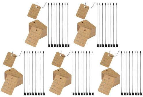Remingtape 5 000 stycken prislappar och hängande etiketter, snöre, kläder etiketter för kläder märkning, etiketter, butiker, etikett