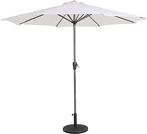 SLCHJX Sun Parasol paraguas para paraguas Parasols 9 'Mesa de mercado de patio al aire libre, paraguas de patio compensado portátil para la piscina, terraza, jardín, patio trasero