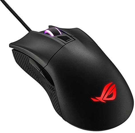 ASUS ROG Gladius 2 Core USB Gaming-Maus Optisch Schwarz, 90MP01D0-B0UA00