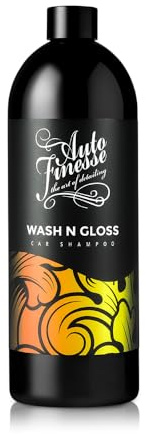 Auto Finesse Wash 'N' Gloss Ceramic Car Shampoo | SiO2 infunderad tvätt | Ultra Hydrophobic | pH Neutral | Högt skum | Tillverkad i Storbritannien