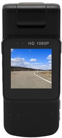 Videokamera, 800mAh Batteri Bärbar Videoinspelare för Resor (64 GB)