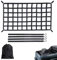 NEWFUN Gepäcknetz für Pickup LKW, 106x127cm Netz für Anhänger, Ladungssicherungsnetz, Schwerlast Ladeflächennetz zur Ladungssicherung, Gepäcknetz Auto für LKW-Ladefläche, Anhänger, Kofferraum, SUVs