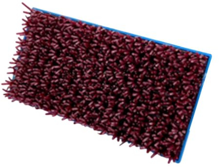 Ysyqkn Suministros para El Tratamiento de Paredes con Brocha Texturizada, Herramienta de para Acabado de Paneles de Yeso Y Techos, Brocha, Rectangle Hard L