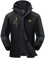 MAGCOMSEN Windproof Jacket Mens Softshell Mountain Jackets Winter weight Jackets Men's Windbreaker Tactical Jackets for Autumn Climbing Camping Jackets, S, Black