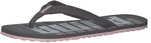 PUMA Unisex Epic Flip v2 Power Sandal, Castlerock White, 35.5 EU