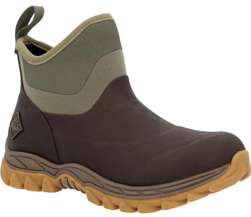 Muck Boots Arctic Sport II Stivali Da Pioggia In Gomma Marrone Scuro/Verde Oliva - EUR 38