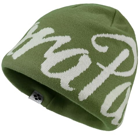 Clakllie Unisex Elastico Berretto Beanie in Maglia Cappello a Cranio Spesso Cappello Lana Merino Trawler, Cappello a Berretto per Uomini e Donne Berretto a Maglia Cappello a Cranio Hip Hop