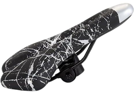 Seggiolino per Bicicletta – Sella Cava ergonomica, Ammortizzante, ergonomico Traspirante per Uomini e Donne | Design Migliorato del Flusso d'Aria Stampato con Bici da Strada, Montagna e