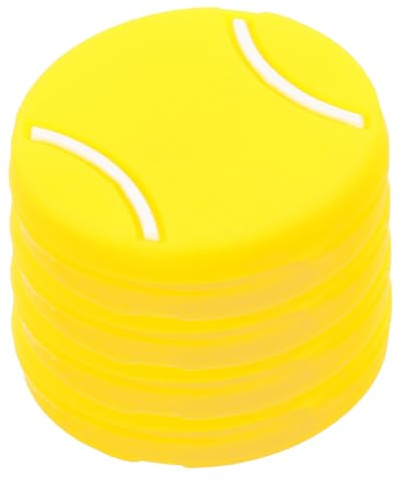 Housoutil Set 4 Pezzi Ammortizzatori da Tennis in Silicone Antivibrazioni per Racchetta, Smorzatori Unici per Riduzione Vibrazioni e Stabilità, Accessori Sportivi per Giocatori di Tennis