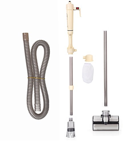 Ejoyous Elektrischer Aquarium-Kiesreiniger, Vakuumfilter, Kiesreinigung für Wasserwechsel und Fisch Tank Filter, batteriebetriebener Fischtank-Siphon für Aquarium, Fischteich