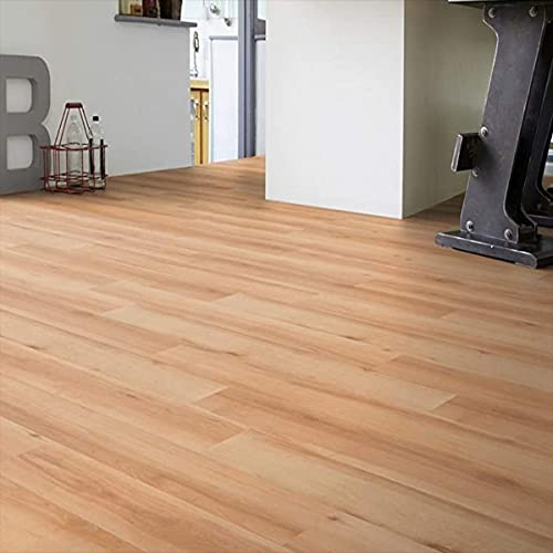 Suelo de Vinilo Para Instalar en Rollo | PVC Decorativo Hogar, Cocina, Baño, Salón | Efecto Madera Cerezo, Wengué, Haya (140 x 300 CM)