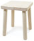 HolzFee Kinderhocker Kinderstuhl Hocker Holz Massive Qualität 25 x 25 x 30 cm Kiefer naturbelassen