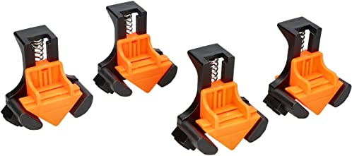 KOTARBAU® Winkelspanner 90° Vierer-Set Perfekte Lösungen zum Verbinden von Holzprodukten in geraden Winkeln Eckenspanner