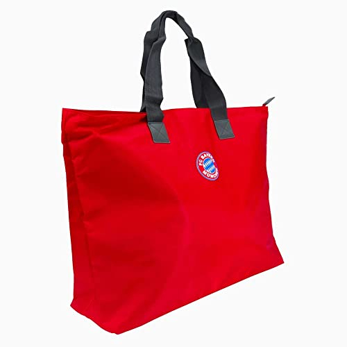 FC Bayern München Strandtasche - Logo - rot Tasche Shopping Bag Freizeittasche FCB