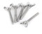 wing nut stud + Butterfly 5pcs M5 Stainless Steel Wing Screw, Butterfly Wing Screw Wing Screw for Machine Fixing 8 Styles 10mm-40mm (M5 40mm) Accessory Replacement for stilts wing bolt