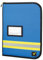tee-uu TEAM Organizer DIN A4 (rot und schwarz) (blau)