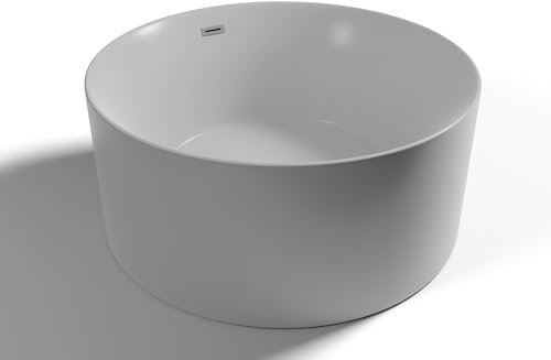 SPALINA Loom 2.0 - Bañera exenta Redonda L. 130 x l. 130 cm