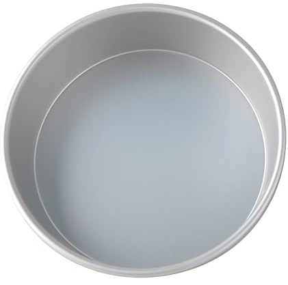 KAMBERG – Molde redondo para tartas Ø25 x 8,3 cm, aluminio anodizado, plateado