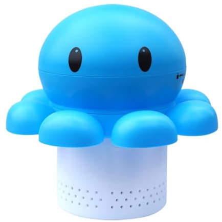 Flotador de tabletas de cloro, dispensador de piscina ajustable, herramienta de limpieza semanal de 6.1 x 6.3 x 4 pulgadas, dispositivo flotante portátil, flotador comercial para bañera de hidromasaje