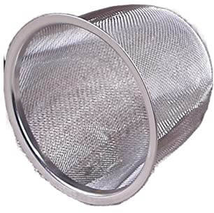 MENGKK Food Strainers Tea Strainer Stainless Steel Spice Tableware Mesh Sieve for Coffee Bags Stand Brewing Teapot Wholesale