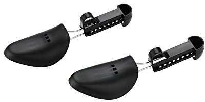 1 par hombres mujeres ajustable práctico portátil automático apoyo forma plástico bidireccional – árbol de zapatos para zapatos de mujer Botas para soporte con la tensión bobina de primavera