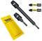 4 Piece SabreCut SCRK2 65mm and 152mm Professional Impact Bit Holders with 2 x 32mm Magnetic PZ2 Screwdriver Impact Bits