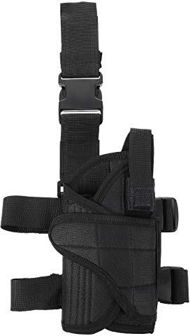 Taktisch Beintasche - Militär Beinbeutel Sport Tactical Leg Bag Oberschenkel Bein Taille Tasche Fanny Pack Mehrzweck Handy Tasche Motorrad Radfahren Camping, Schwarz