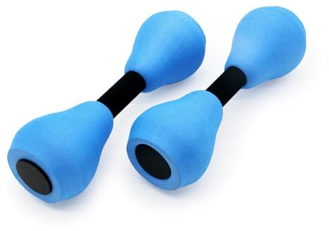Water Aerobics Dumbbells vattenhantlar 1 par aqua fitness vattenvikter aerobics träning träningsutrustning pool simning träning för vuxna, barn, män, kvinnor viktminskning